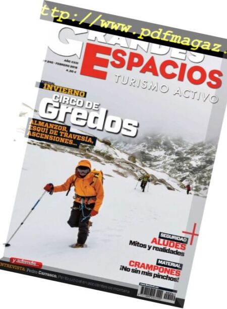 Grandes Espacios – febrero 2018 Cover