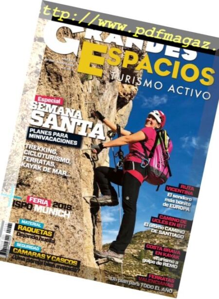 Grandes Espacios – marzo 2018 Cover