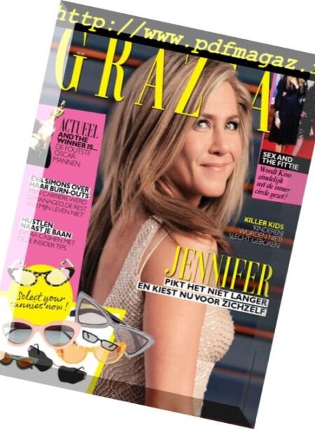 Grazia Netherlands – 28 februari 2018 Cover