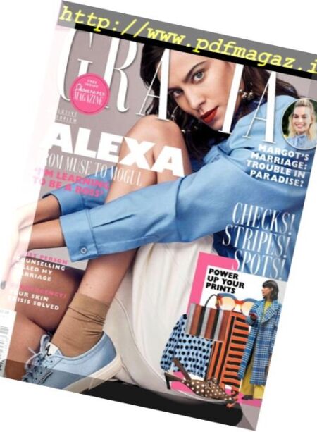 Grazia UK – 19 March 2018 Cover
