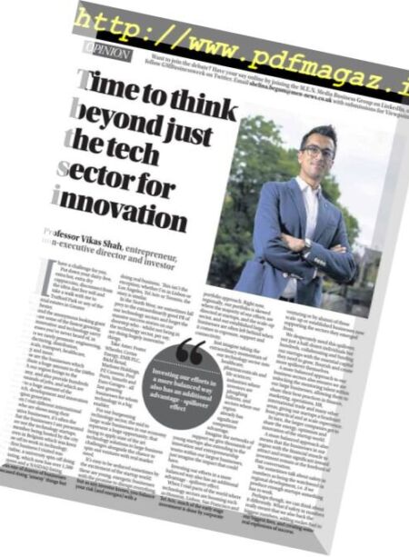 Greater Manchester Business Week – 27 February 2018 Cover