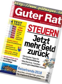 Guter Rat – Februar 2018