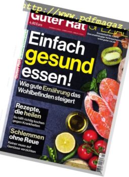 Guter Rat Sonderhefte – Marz 2018