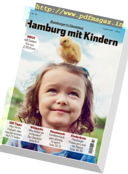 Hamburg mit Kindern – Marz-April 2018 Cover