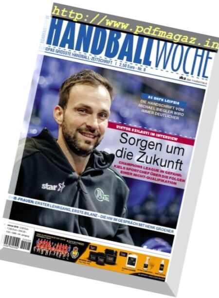 Handballwoche – 20 Februar 2018 Cover