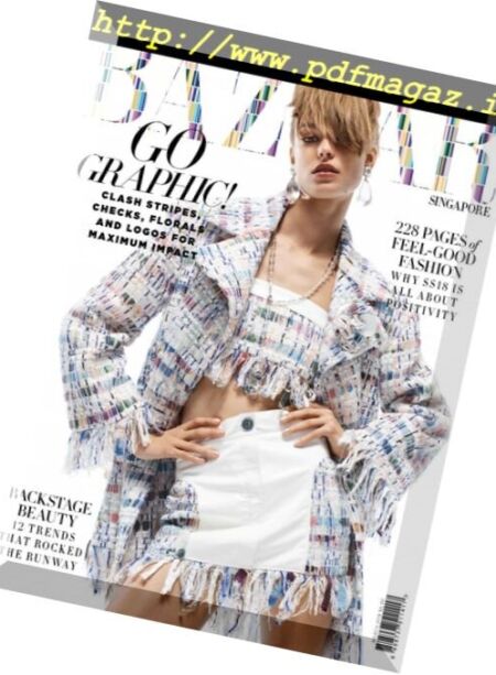 Harper’s Bazaar Singapore – March 2018 Cover