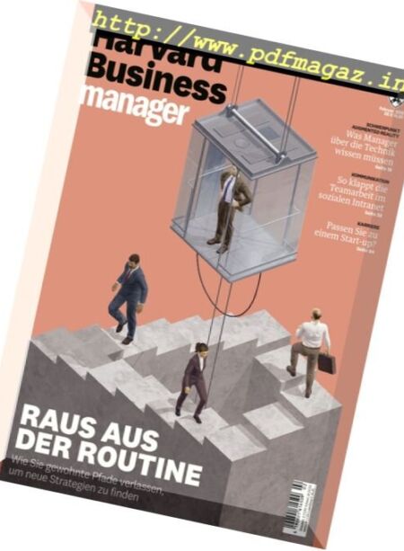 Harvard Business Manager – Februar 2018 Cover