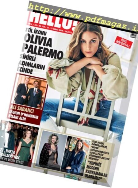 Hello! Turkey – 21 Subat 2018 Cover