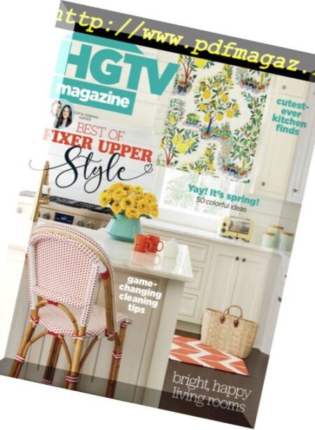 HGTV Magazine – April 2018 Cover