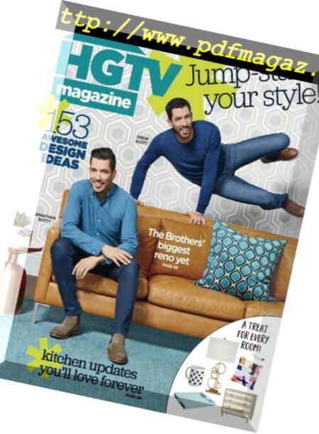 HGTV Magazine – March 2018 Cover