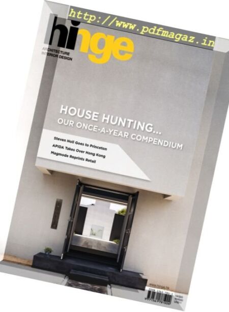 hinge – January 2018 Cover