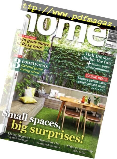 Home South Africa – March 2018 Cover