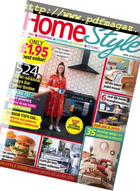 HomeStyle – April 2018 Cover