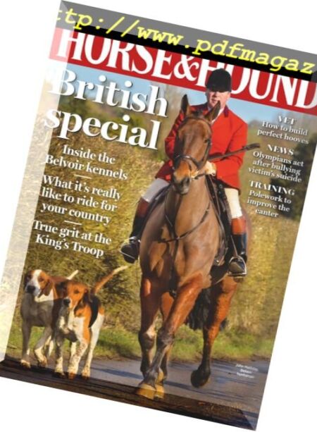 Horse & Hound – 31 January 2018 Cover