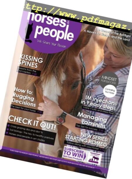 Horses and People – March 2018 Cover