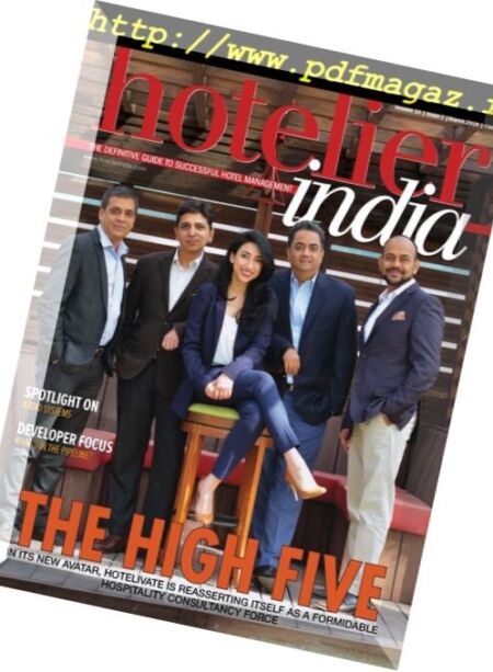 Hotelier India – March 2018 Cover