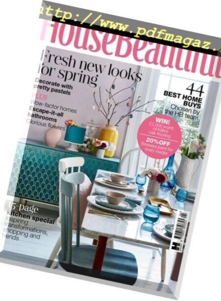 House Beautiful UK – April 2018 Cover