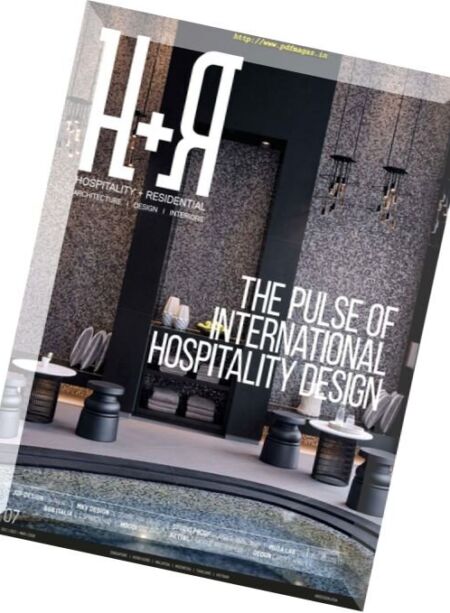 H+R. Hospitality + Residential – December 2017-March 2018 Cover
