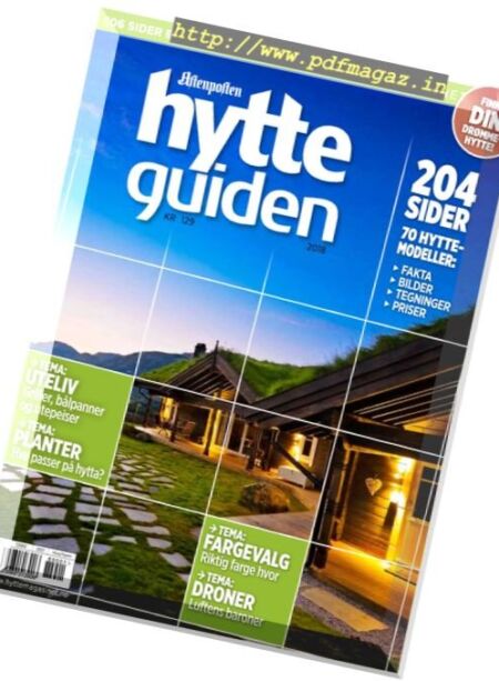 Hytteguiden – mars 2018 Cover