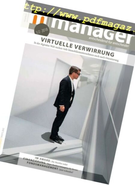 Immobilienmanager – Nr.1-2, 2018 Cover