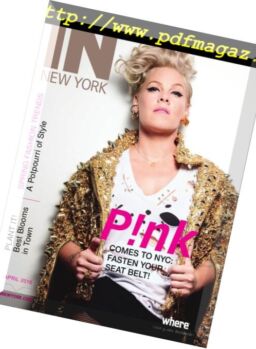 IN New York – April 2018