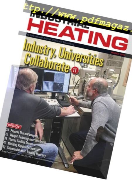 Industrial Heating – March 2018 Cover