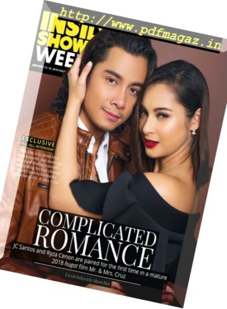 Inside Showbiz – 10 January 2018 Cover