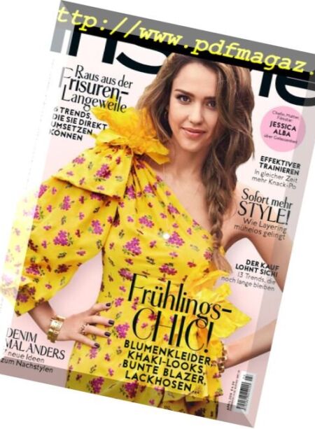 InStyle Germany – April 2018 Cover