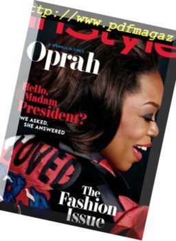 InStyle USA – March 2018