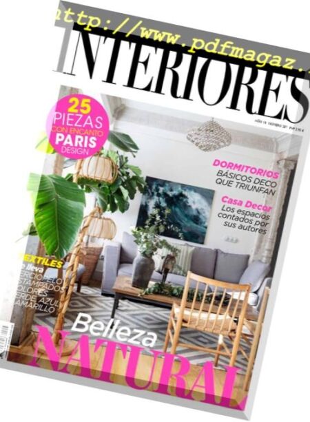 Interiores – marzo 2018 Cover
