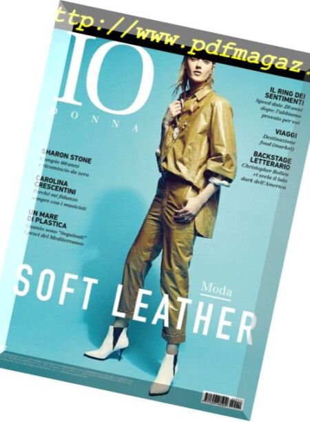 Io Donna del Corriere della Sera – 27 Gennaio 2018 Cover