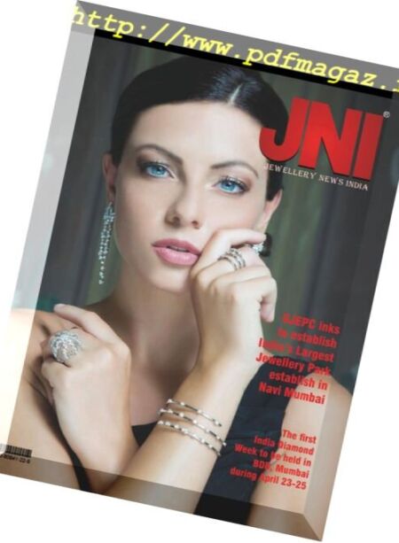 Jewellery News India JNI – 31 March 2018 Cover
