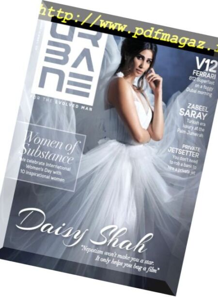 Just Urbane – March 2018 Cover