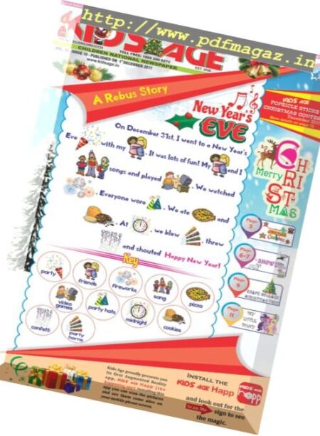 Kids Age – December 2017 Cover