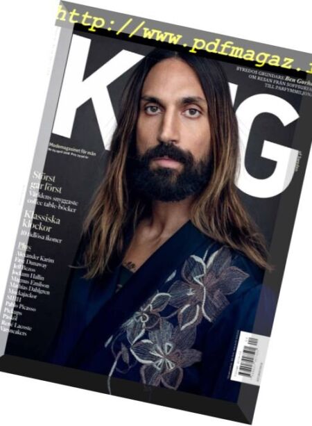 King – april 2018 Cover