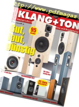 Klang & Ton – Februar-Marz 2018