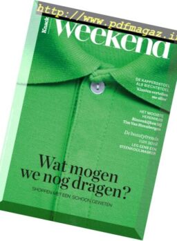 Knack Weekend – 17 Januari 2018