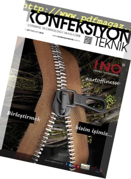Konfeksiyon Teknik – Mart 2018 Cover