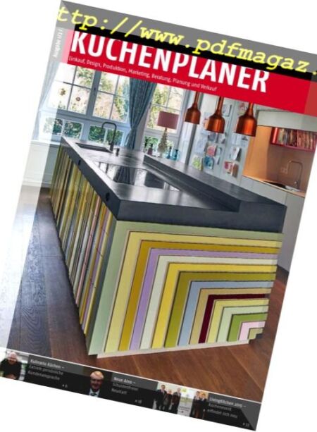 Kuchenplaner – Nr.1-2, 2018 Cover