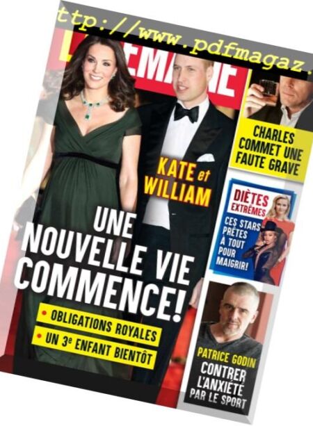 La Semaine – 23 mars 2018 Cover