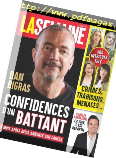 La Semaine – 7 fevrier 2018 Cover