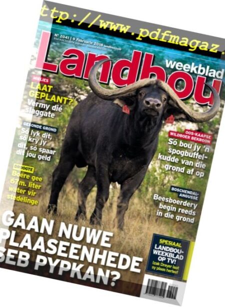 Landbouweekblad – 12 Februarie 2018 Cover