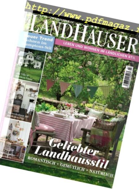 Landleben Spezial Die schonsten Landhauser – April-Mai 2018 Cover