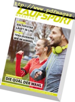 Laufsport Marathon – Marz 2018