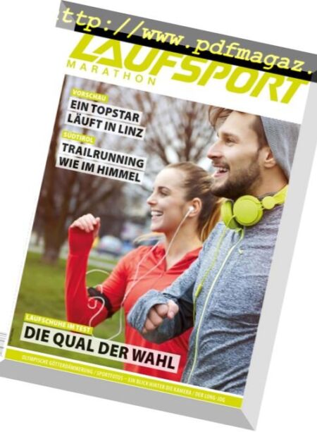Laufsport Marathon – Marz 2018 Cover