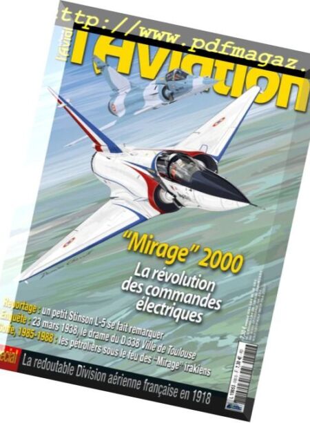 Le Fana de l’Aviation – mars 2018 Cover