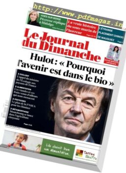 Le Journal du Dimanche – 25 fevrier 2018