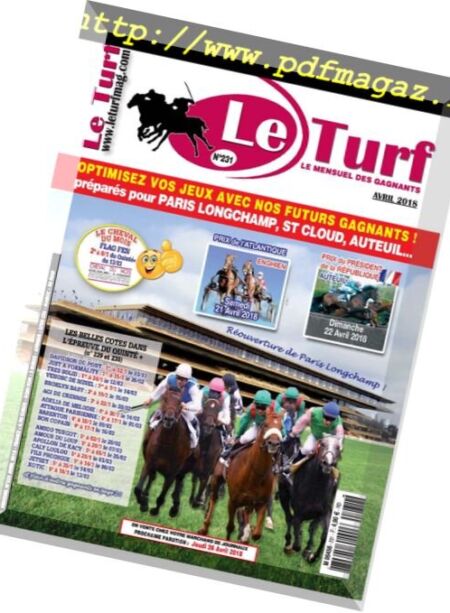 Le Turf – 26 mars 2018 Cover