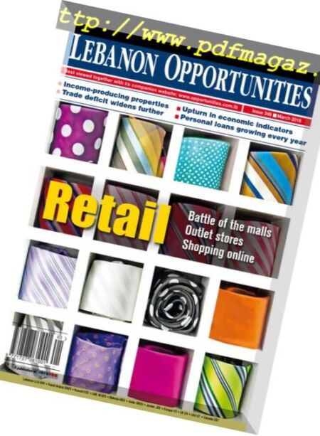Lebanon Opportunities – March 2018 Cover