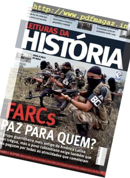 Leituras da Historia Brazil – Novembro 2016 Cover